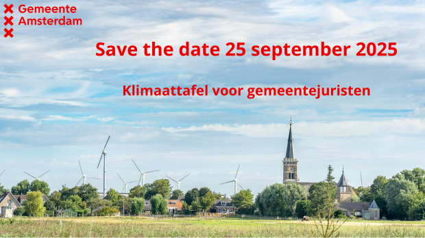 Klimaattafel Overkoepelende thema's: Gemeentejuristen